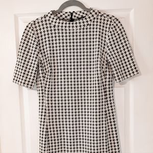 Houndstooth dress